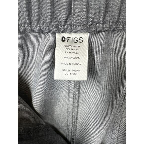 Figs TM3001 Cairo Cargo Scrub Pants Graphite Gray Men's Size L Straight Leg - Picture 11 of 12